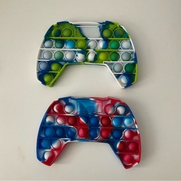 Game Controller Push Pop Fidget Toy Set of 2 - Picture 7 of 7